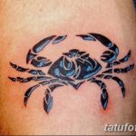 фото тату краб от 18.04.2018 №095 - tattoo crab - tatufoto.com
