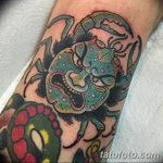 фото тату краб от 18.04.2018 №106 - tattoo crab - tatufoto.com
