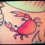 фото тату краб от 18.04.2018 №117 - tattoo crab - tatufoto.com