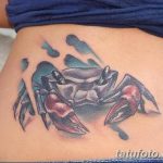 фото тату краб от 18.04.2018 №121 - tattoo crab - tatufoto.com