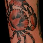фото тату краб от 18.04.2018 №124 - tattoo crab - tatufoto.com