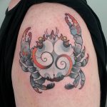 фото тату краб от 18.04.2018 №126 - tattoo crab - tatufoto.com