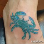 фото тату краб от 18.04.2018 №128 - tattoo crab - tatufoto.com