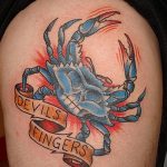фото тату краб от 18.04.2018 №131 - tattoo crab - tatufoto.com