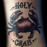 фото тату краб от 18.04.2018 №148 - tattoo crab - tatufoto.com