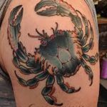 фото тату краб от 18.04.2018 №150 - tattoo crab - tatufoto.com