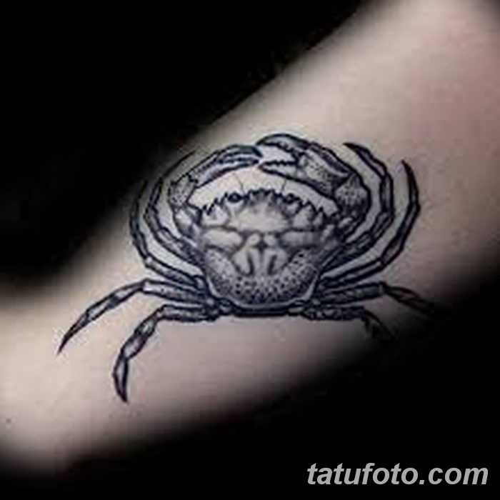 фото тату краб от 18.04.2018 №152 - tattoo crab - tatufoto.com