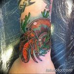 фото тату краб от 18.04.2018 №161 - tattoo crab - tatufoto.com