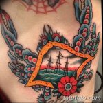 фото тату краб от 18.04.2018 №165 - tattoo crab - tatufoto.com