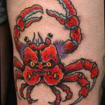 фото тату краб от 18.04.2018 №171 - tattoo crab - tatufoto.com