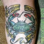 фото тату краб от 18.04.2018 №172 - tattoo crab - tatufoto.com