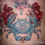 фото тату краб от 18.04.2018 №178 - tattoo crab - tatufoto.com