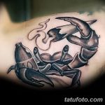 фото тату краб от 18.04.2018 №180 - tattoo crab - tatufoto.com