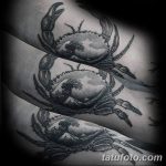 фото тату краб от 18.04.2018 №188 - tattoo crab - tatufoto.com