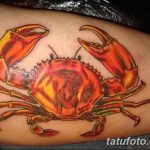 фото тату краб от 18.04.2018 №193 - tattoo crab - tatufoto.com