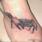 фото тату краб от 18.04.2018 №195 - tattoo crab - tatufoto.com