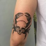 фото тату краб от 18.04.2018 №203 - tattoo crab - tatufoto.com
