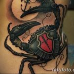 фото тату краб от 18.04.2018 №217 - tattoo crab - tatufoto.com