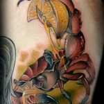 фото тату краб от 18.04.2018 №218 - tattoo crab - tatufoto.com