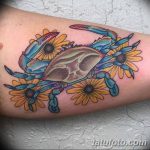 фото тату краб от 18.04.2018 №220 - tattoo crab - tatufoto.com
