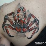фото тату краб от 18.04.2018 №223 - tattoo crab - tatufoto.com