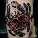 фото тату краб от 18.04.2018 №224 - tattoo crab - tatufoto.com