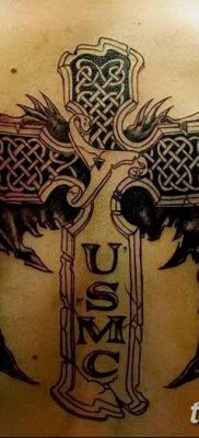фото тату меч и крылья от 26.04.2018 №019 — tattoo sword and wings — tatufoto.com
