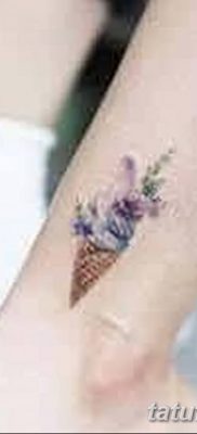 фото тату мороженое от 17.04.2018 №126 — ice cream tattoo — tatufoto.com