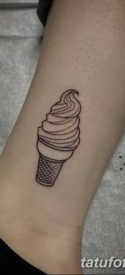 фото тату мороженое от 17.04.2018 №133 — ice cream tattoo — tatufoto.com