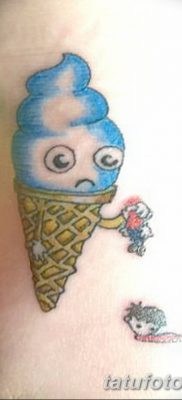 фото тату мороженое от 17.04.2018 №139 — ice cream tattoo — tatufoto.com
