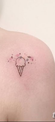 фото тату мороженое от 17.04.2018 №141 — ice cream tattoo — tatufoto.com