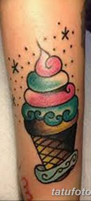 фото тату мороженое от 17.04.2018 №149 — ice cream tattoo — tatufoto.com