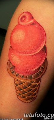 фото тату мороженое от 17.04.2018 №160 — ice cream tattoo — tatufoto.com