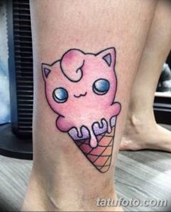 фото тату мороженое от 17.04.2018 №163 - ice cream tattoo - tatufoto.com