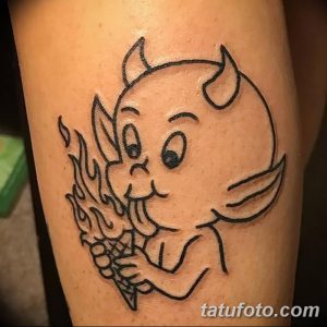 фото тату мороженое от 17.04.2018 №165 - ice cream tattoo - tatufoto.com