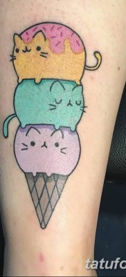фото тату мороженое от 17.04.2018 №170 — ice cream tattoo — tatufoto.com