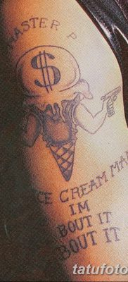фото тату мороженое от 17.04.2018 №171 — ice cream tattoo — tatufoto.com