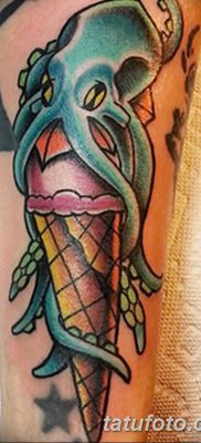 фото тату мороженое от 17.04.2018 №189 — ice cream tattoo — tatufoto.com