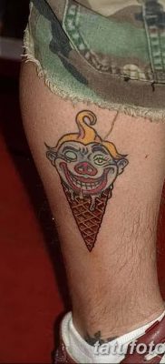 фото тату мороженое от 17.04.2018 №208 — ice cream tattoo — tatufoto.com
