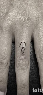 фото тату мороженое от 17.04.2018 №209 — ice cream tattoo — tatufoto.com