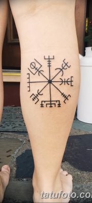 фото тату на правой ноге от 16.04.2018 №002 — tattoo on the right leg — tatufoto.com