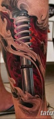 фото тату на правой ноге от 16.04.2018 №007 — tattoo on the right leg — tatufoto.com