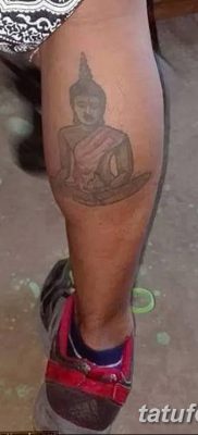фото тату на правой ноге от 16.04.2018 №016 — tattoo on the right leg — tatufoto.com