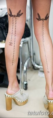 фото тату на правой ноге от 16.04.2018 №019 — tattoo on the right leg — tatufoto.com