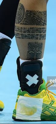 фото тату на правой ноге от 16.04.2018 №027 — tattoo on the right leg — tatufoto.com