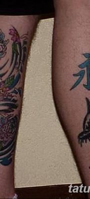 фото тату на правой ноге от 16.04.2018 №029 — tattoo on the right leg — tatufoto.com