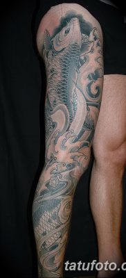фото тату на правой ноге от 16.04.2018 №048 — tattoo on the right leg — tatufoto.com