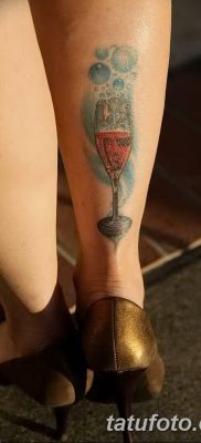 фото тату на правой ноге от 16.04.2018 №079 — tattoo on the right leg — tatufoto.com