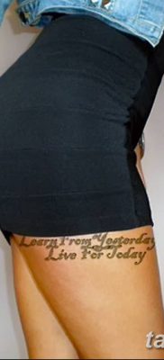 фото тату на правой ноге от 16.04.2018 №086 — tattoo on the right leg — tatufoto.com