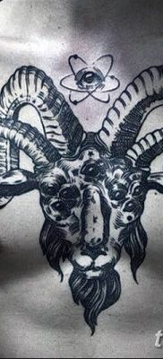 фото тату рога от 24.04.2018 №010 — tattoo horn — tatufoto.com